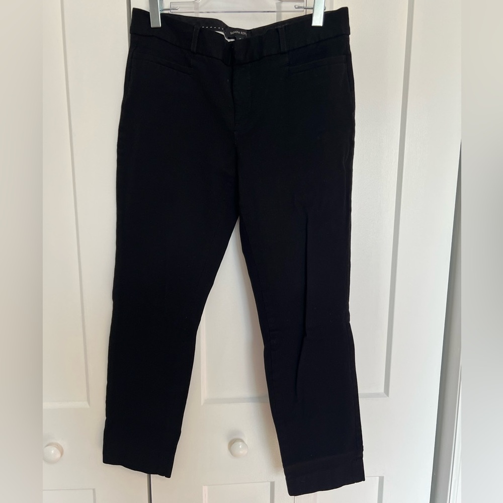 Banana Republic Sloan Black Chinos